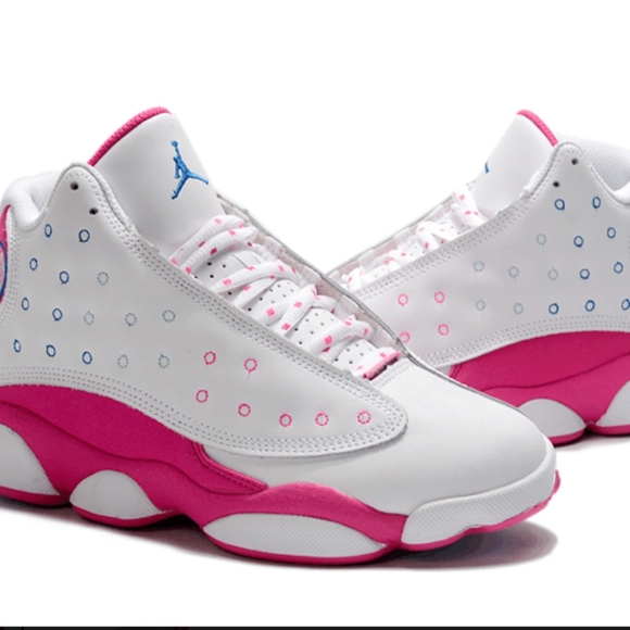boys pink jordans